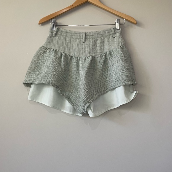 DUtCH texture layered high waist shorts - Picture 13 of 13